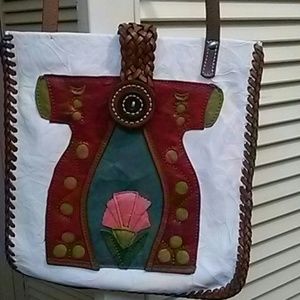 Mephisto M Crossbody Leather bag never used